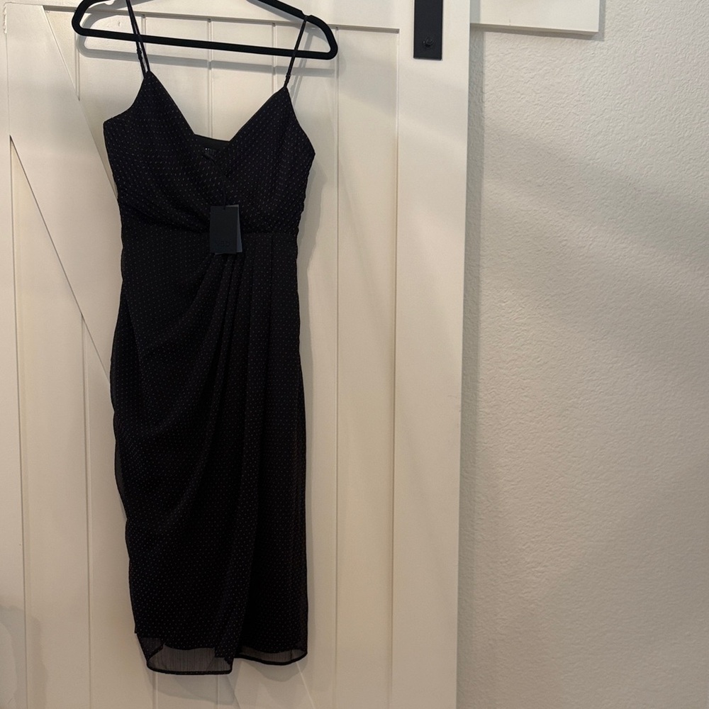 NBD New with tags Elegant Black Spaghetti Strap Dress